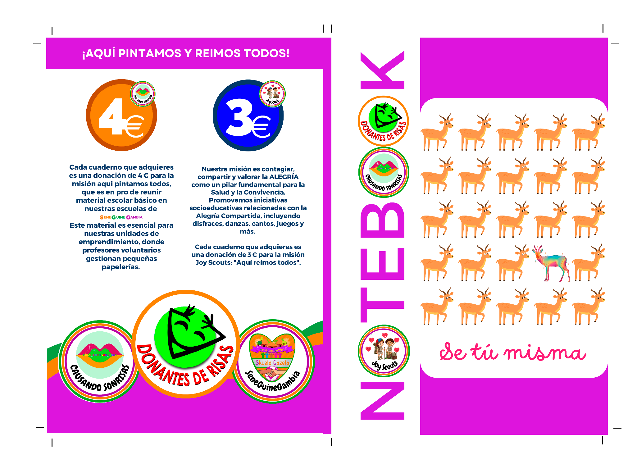 Cuaderno Sé tú mismo